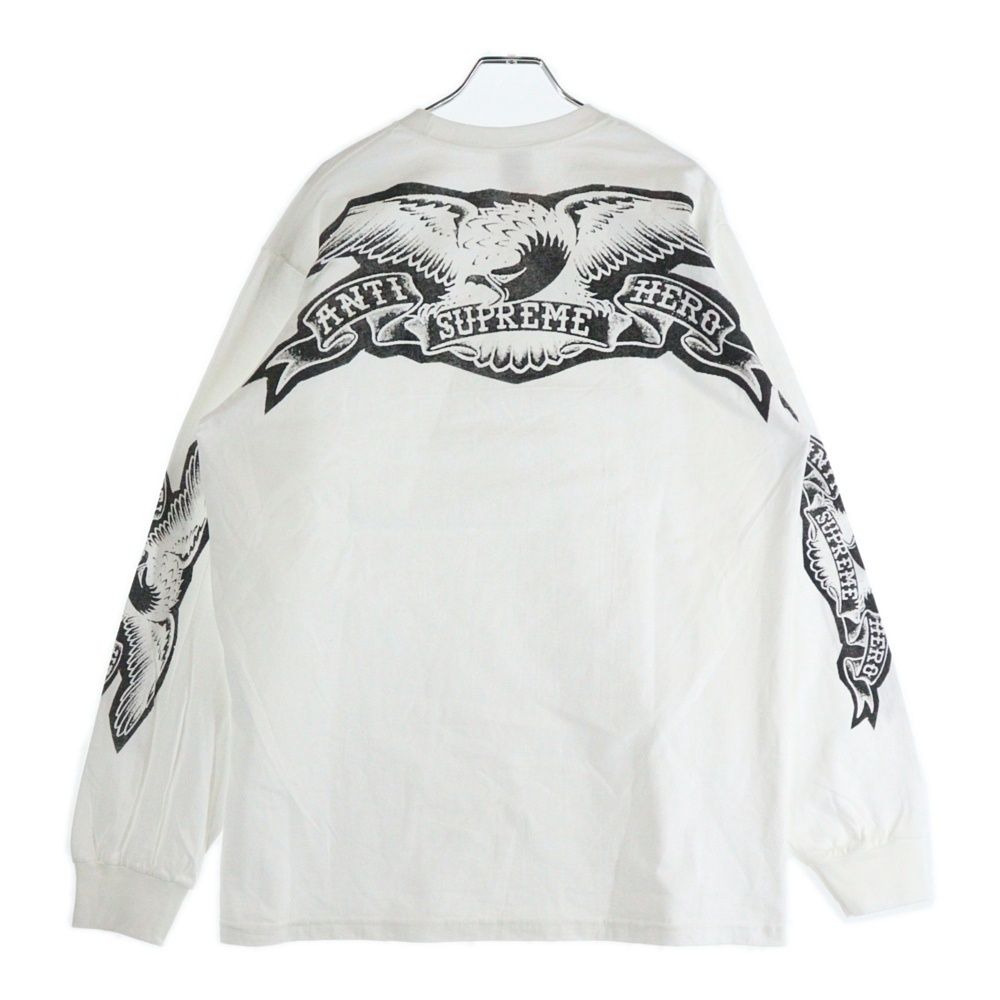SUPREME (シュプリーム) 25AW ×ANTIHERO Eagle L/S Tee アンタイ