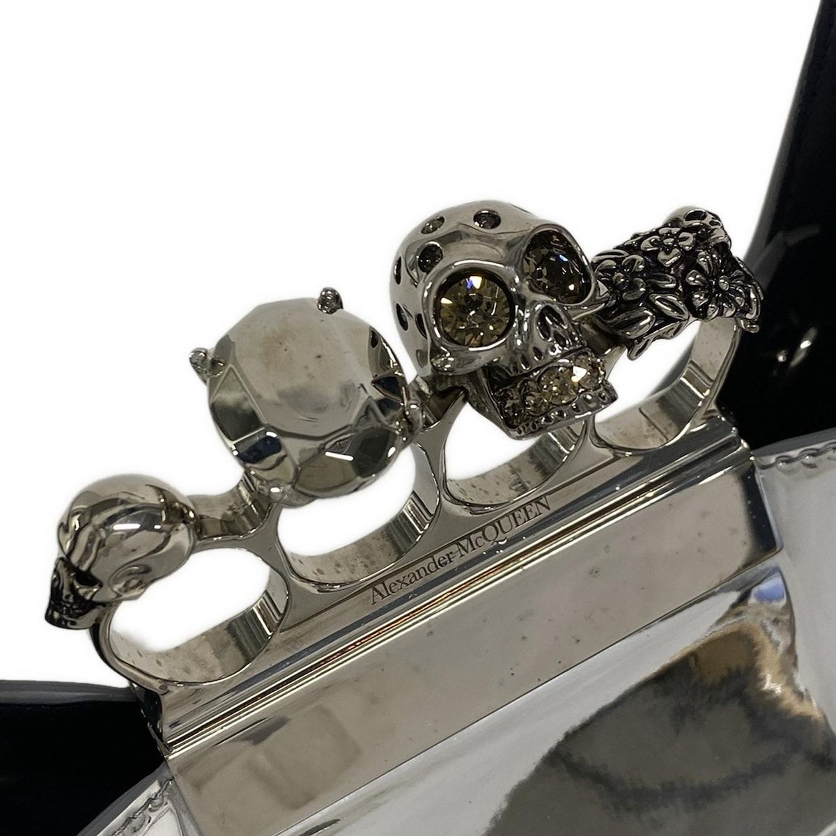 アレキサンダーマックイーン ハンドバッグ ジュエル ド ホーボー ミニ