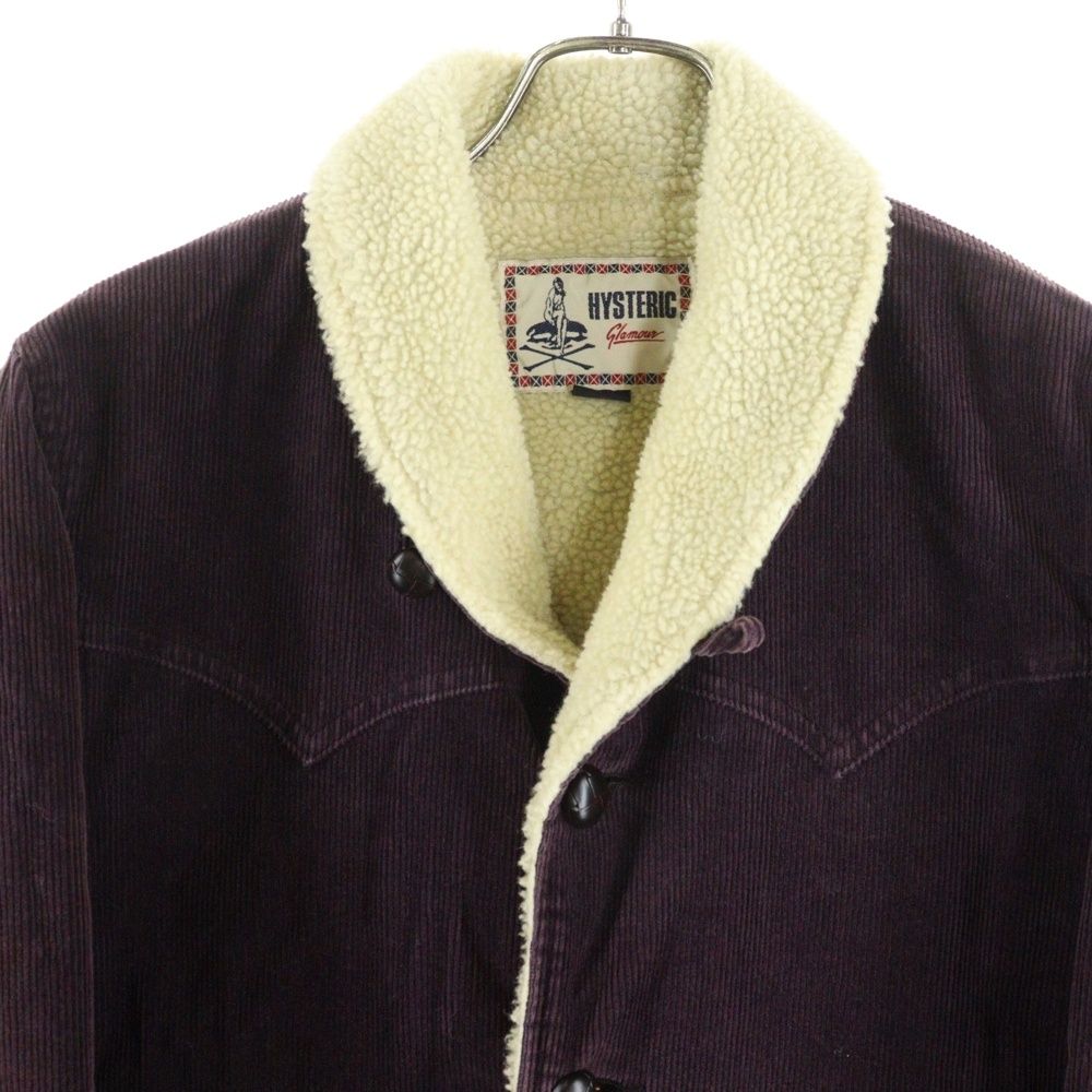 HYSTERIC GLAMOUR (ヒステリックグラマー) 裏ボア地 コーデュロイ