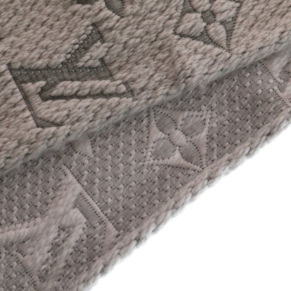 Louis Vuitton グレー マフラー M74242 ルイヴィトン M74742 モノグラム エシャルプ・ロゴマニア マフラー