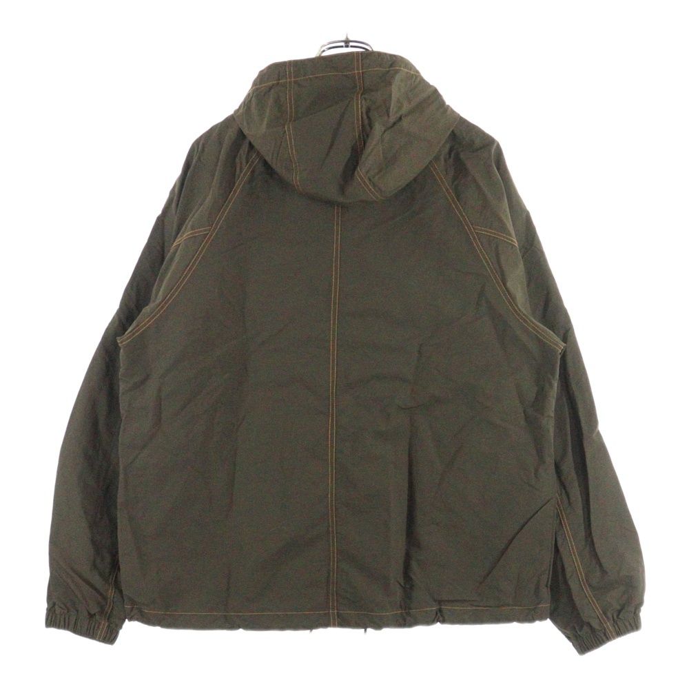 Creek Angler's Device ナイロンジャケットkhaki L Creek Angler's Device (クリーク アングラーズ デバイス) フード付き