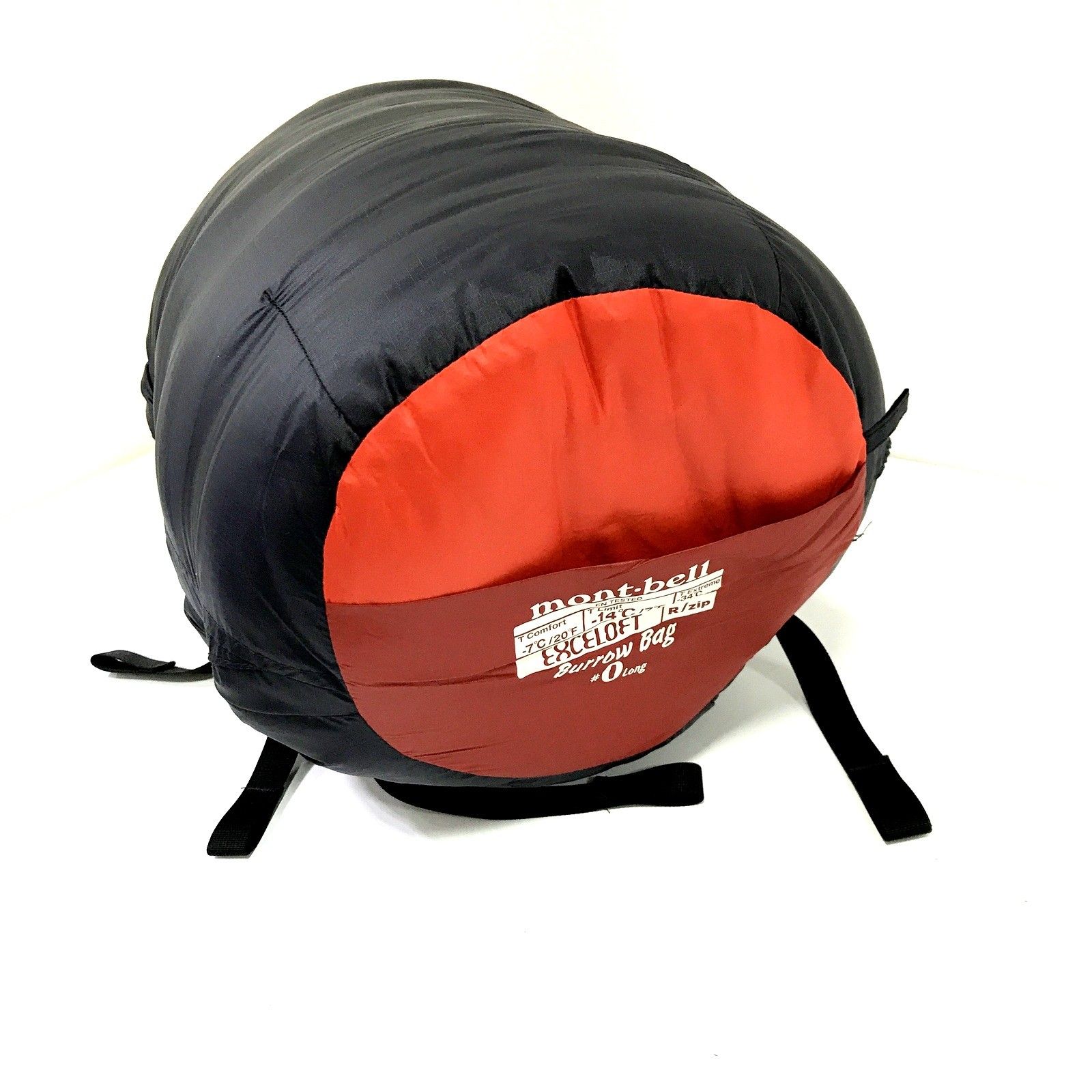 mont-bell モンベル バロウバッグ ＃0 ロング サンライズレッド SURD