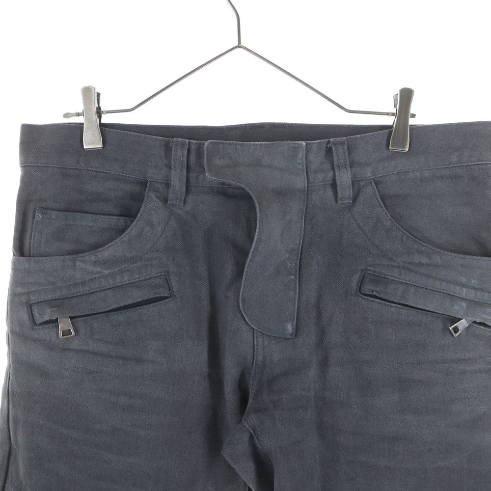 BALMAIN (バルマン) ストレッチデニムバイカーパンツ ジーンズ