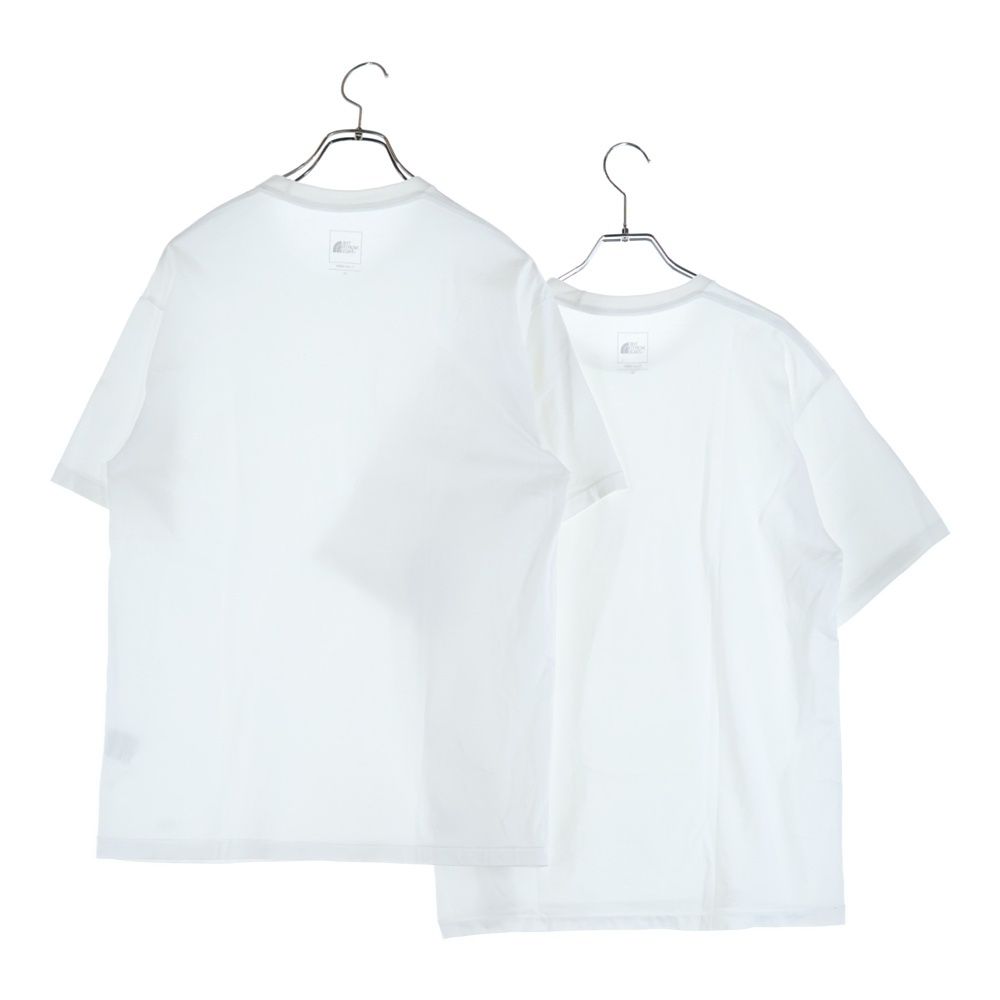 THE NORTH FACE (ザノースフェイス) S/S FD PACK TEE ロゴエンブロイダリー クルーネック 半袖 フラッシュ ドライ パック Tシャツ カットソー ホワイト NT32542