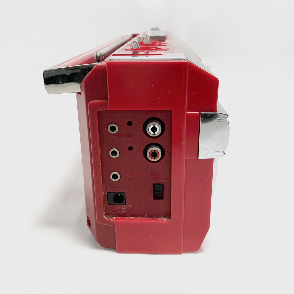 希少　極上美品　SANYO MR-U4SS 三洋　ラジカセ　おしゃれなテレコ SANYO サンヨー MR-U4SS(R) レッド 昭和レトロ ラジカセ おしゃれな