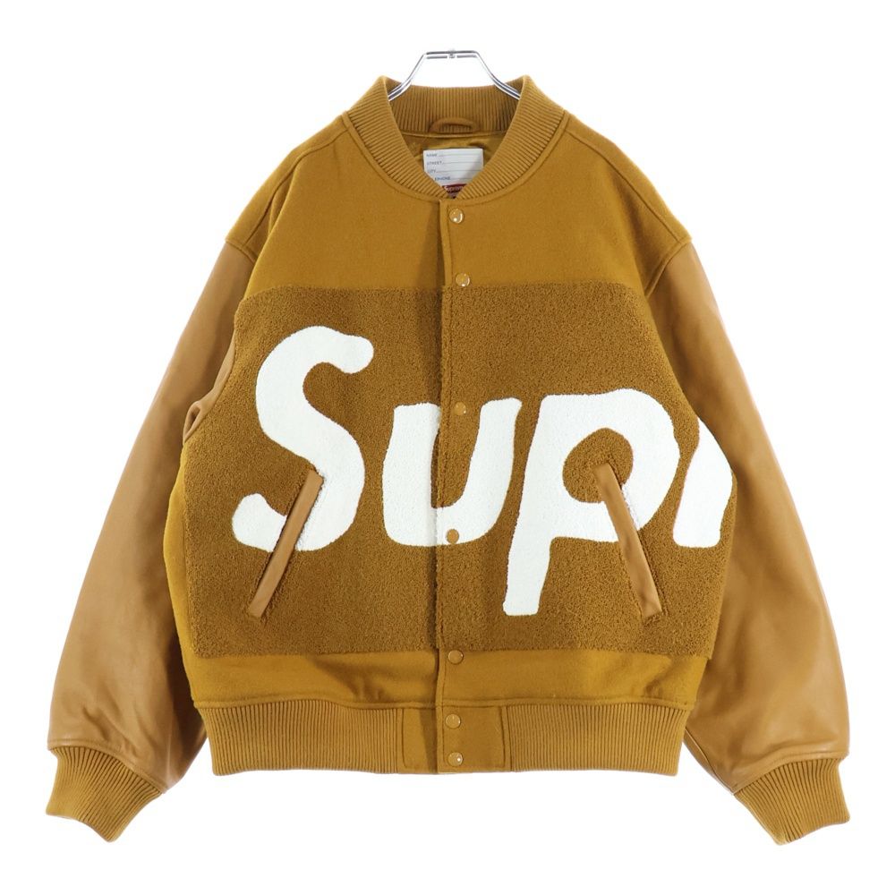 ジャケット・アウター Supreme 24SS Logo Varsity Jacket SUPREME (シュプリーム) 24SS Big Logo Chenille Varsity Jacket