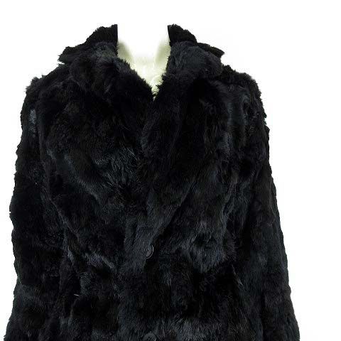 【未使用】ストロベリーフィールズビーバーショートコートリアルフォックスファー黒 未使用】ストロベリーフィールズビーバーショートコートリアル