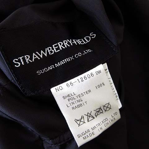 ストロベリーフィールズ STRAWBERRY-FIELDS コート 毛皮コート