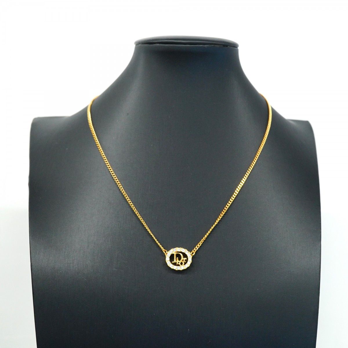 6jab0329】クリスチャンディオール ネックレス ディオールロゴ