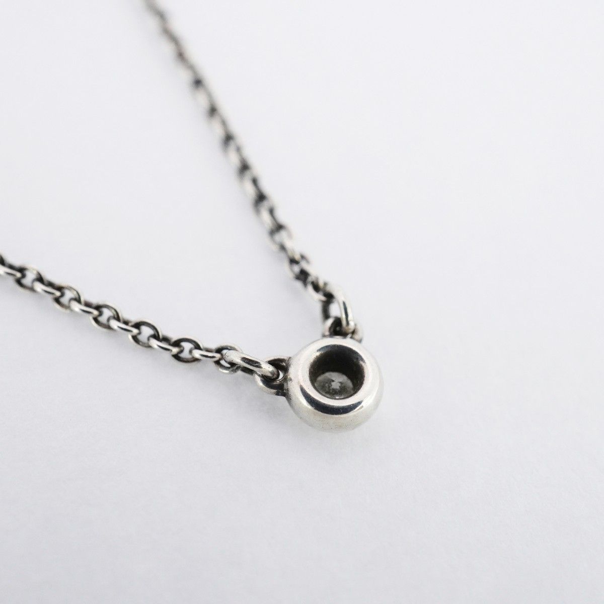 6jab0330】ティファニー ネックレス バイザヤード 1PD シルバー925