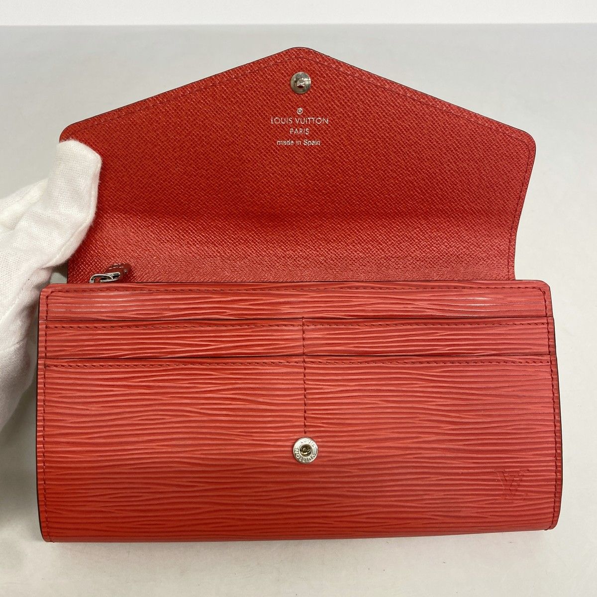 6ad4767-k】ルイヴィトン 長財布 エピ ポルトフォイユサラ M60723