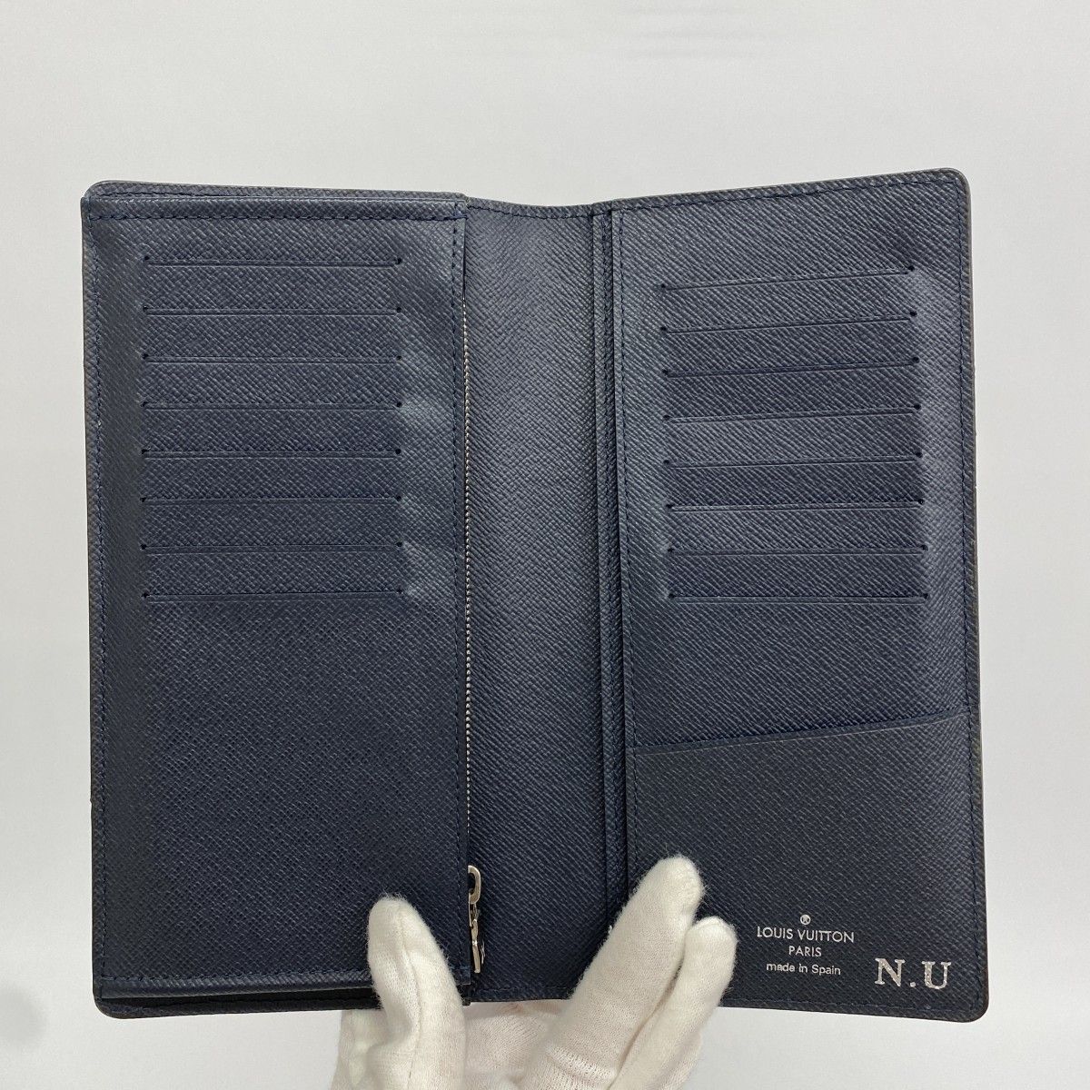 美品　ヴィトン　エピ　長財布　M61816 ポルトフォイユブラザ　ネイビー 6ad4768-k】ルイヴィトン 長財布 エピ ポルトフォイユブラザ M61816