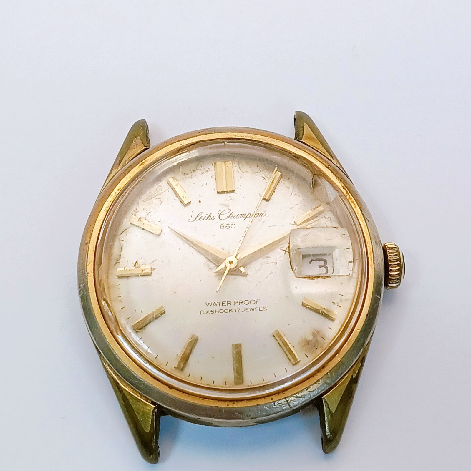 稼働 良品】0128-3 SEIKO Champion 860 セイコー チャンピオン メンズ