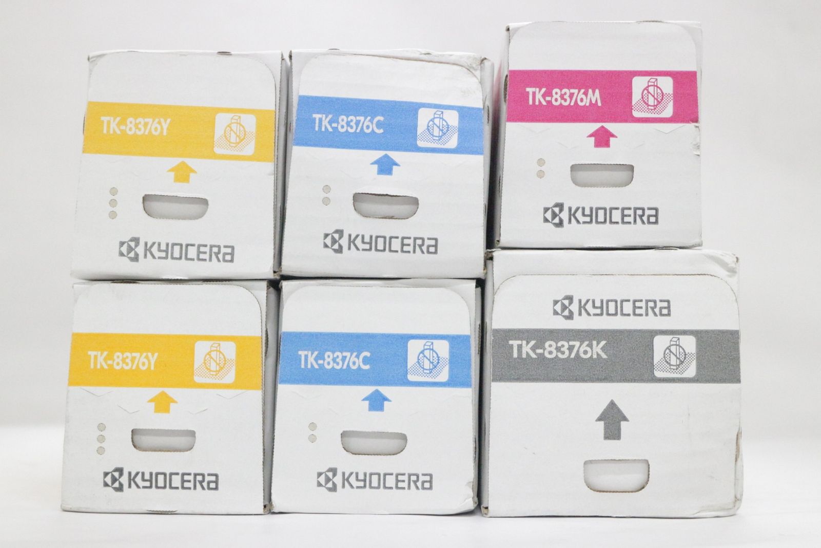 未使用 京セラ 純正 トナー TK-8376 3色5本（シアン・マゼンタ