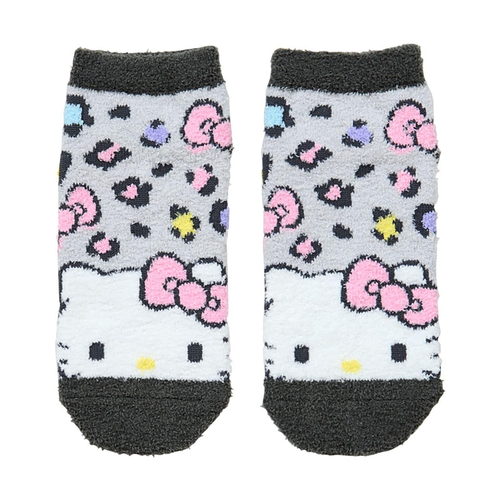【在庫処分】靴下 ハローキティ ピンク もこもこソックス 095401 サンリオ(SANRIO)
