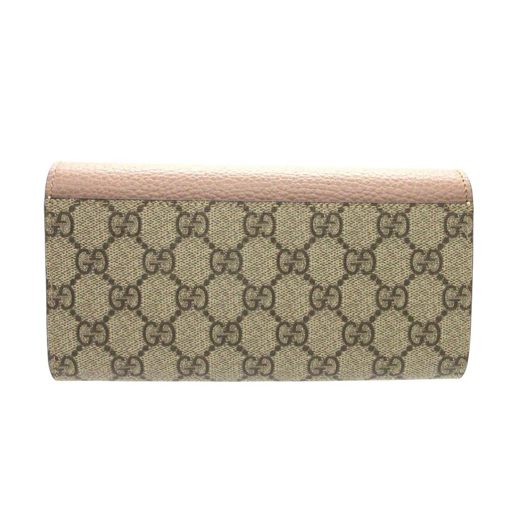 14279✨グッチ GGスプリーム 長財布 ロングウォレット ベルト ベージュ GUCCI（グッチ） GGスプリーム 長財布 - ベージュ レディース