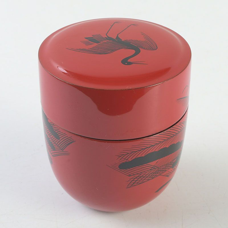 茶道具 中村湖彩作 玄々斎好写 曙棗 共箱 V S640 - メルカリ