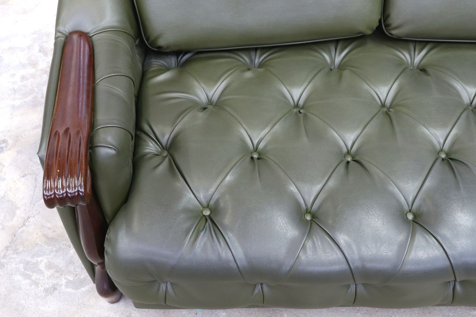 GMIK818○maruni / マルニ ベルサイユ 3人掛けソファ 3Pソファ 合皮