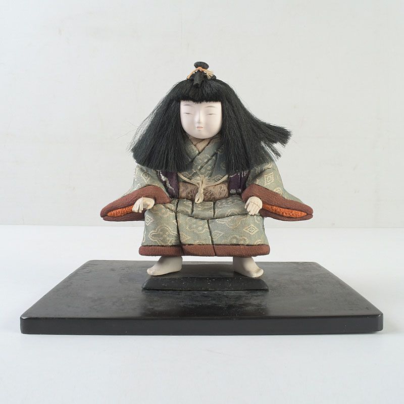 金林真多呂作 古今人形 木目込み人形 一茶 置物 共箱 C S641 - メルカリ