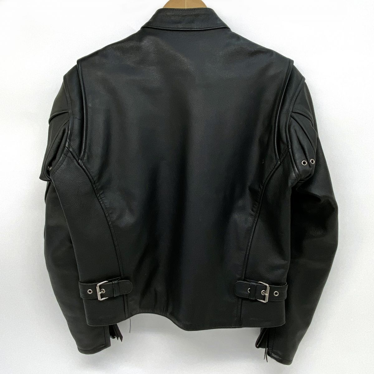 Rookie Leathers 牛革 レザー シングル ライダース ジャケット Rookie Leathers ルーキーレザー シングルライダースジャケット レザー