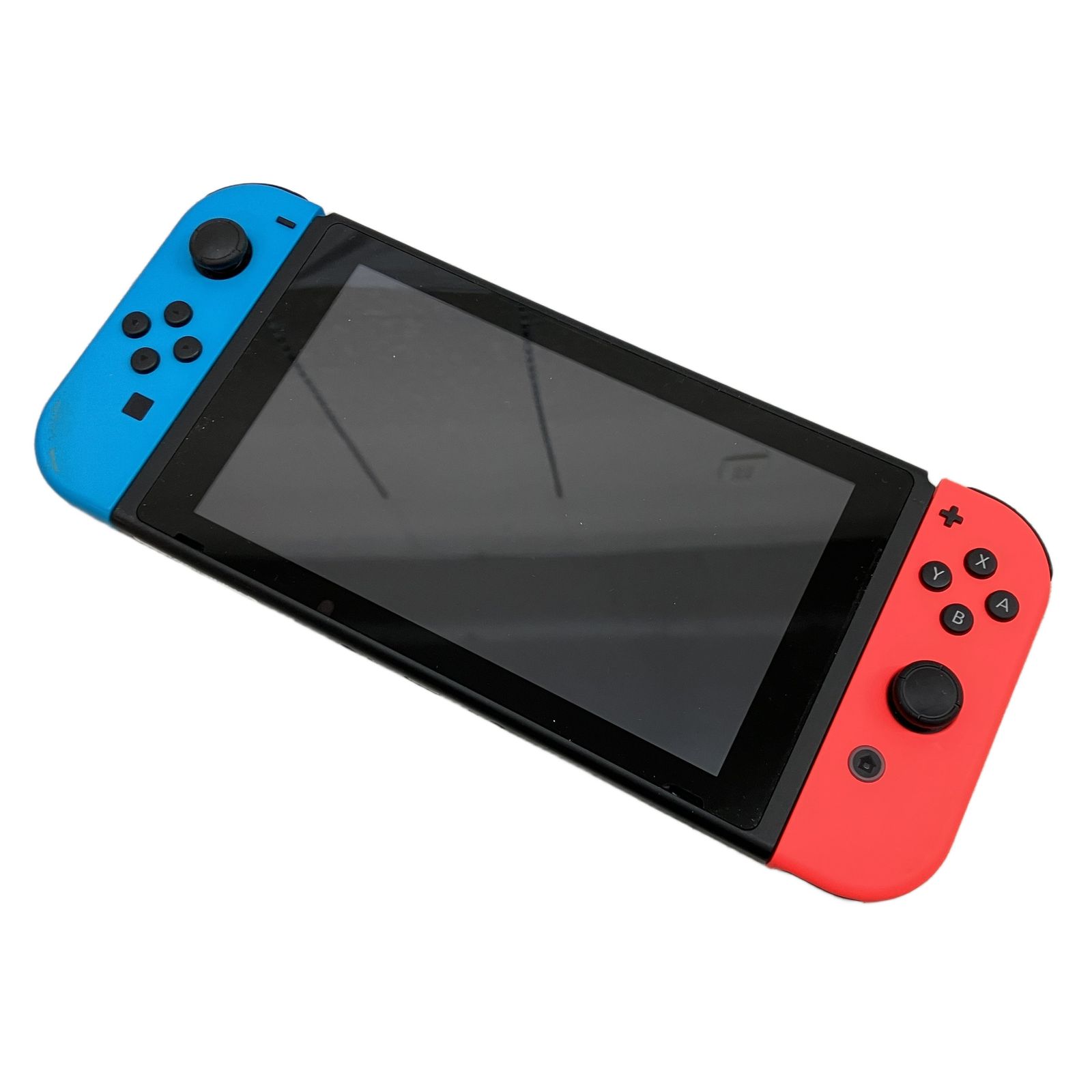 Nintendo Switch HAC-001 箱、ジョイコン、ケーブル類有り ネオン