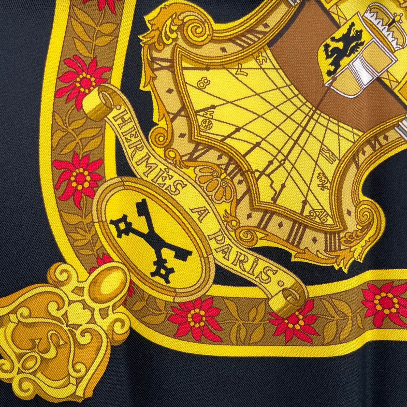 新品同様 HERMES エルメス カレ90 IN SALZBURG ザルツブルグにて