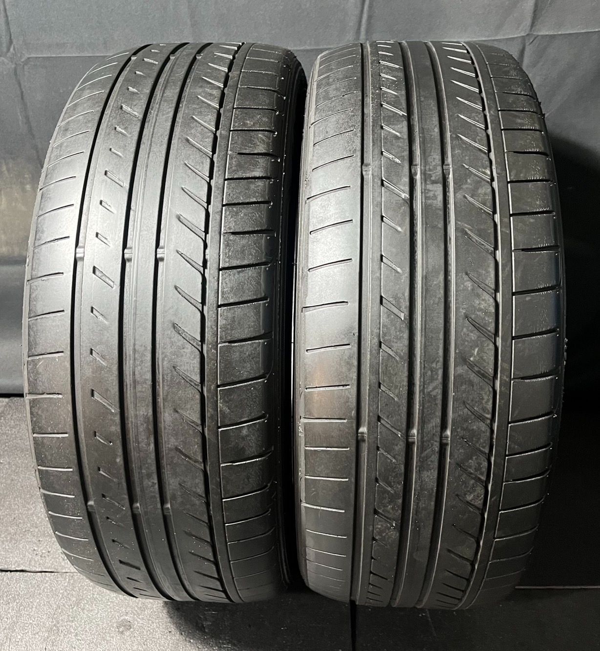 グッドイヤー イーグル ls エグゼ．225/45R18.23年製．4本　セット 2023年製 約4.5～5分山 グッドイヤー GOOD YEAR イーグル EAGLE LS EXE