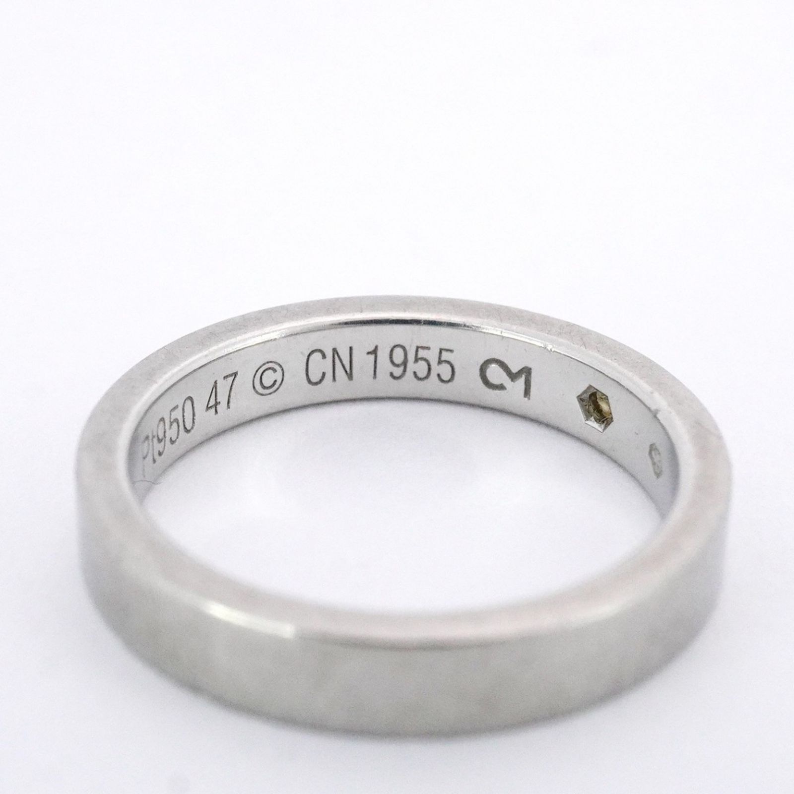 カルティエ(Cartier) カルティエ リング Cドゥ 1PD Pt950 プラチナ