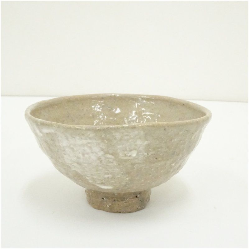 古い萩茶碗 萩焼 中村宗林造 手つくね茶碗（共箱） 茶道 抹茶 おしゃれ 抹茶茶碗