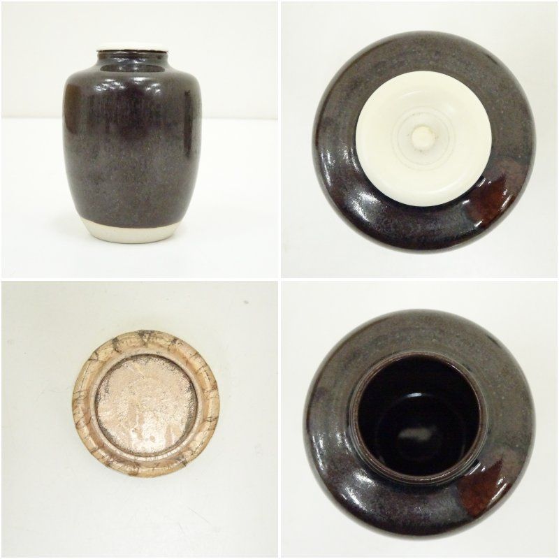 肩衝茶入（仕覆付） 茶入れ 茶道 茶道具 おしゃれ 道具 濃茶 抹茶 骨董