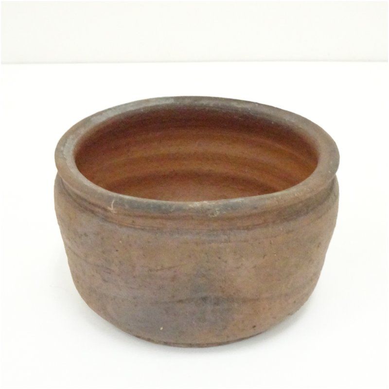 備前焼 金重陶陽造 建水（分銅印有） 茶道具 茶道 おしゃれ 道具 けん