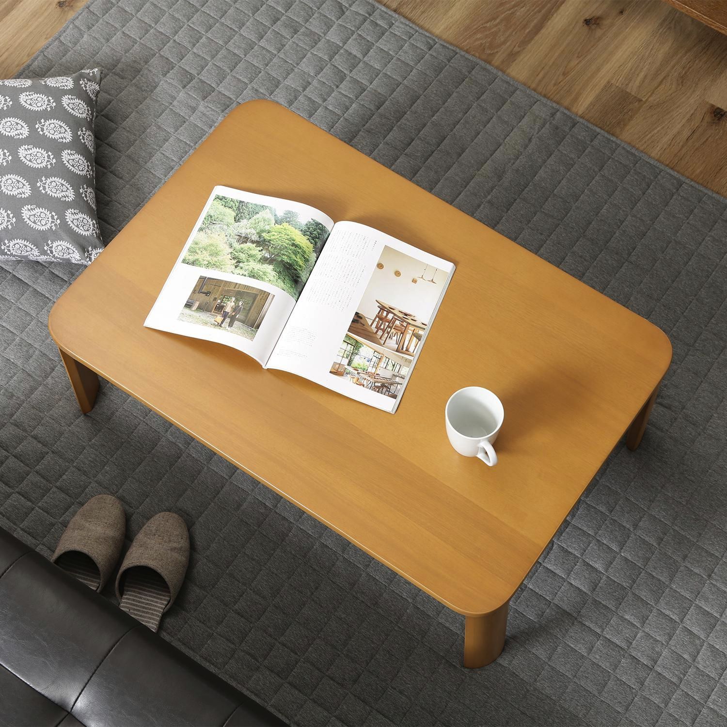 折脚ローテーブル(ナチュラル) KSM-9060NA - メルカリ