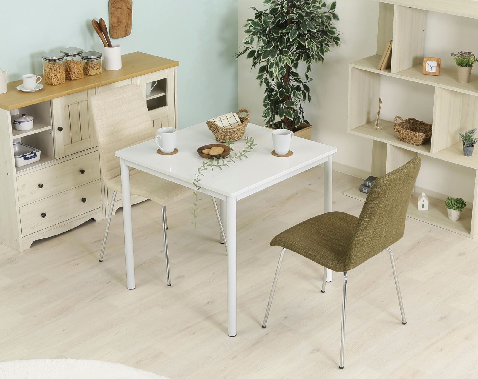 ダイニングテーブル シュクル W75 - メルカリ