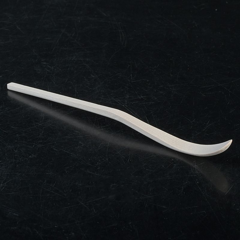 茶道具 竹 茶杓 銘「光明来和」 大徳寺 松長剛山書付 共筒共箱 C S647