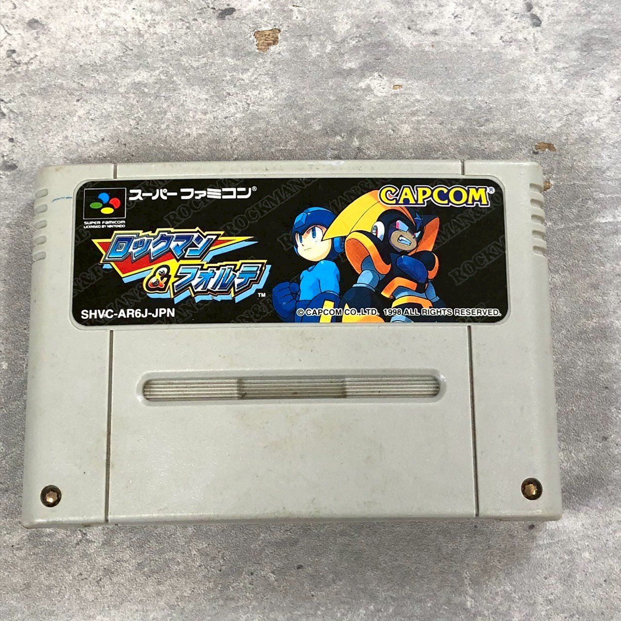 起動確認済】スーパーファミコン SFC ソフト ロックマン&フォルテ