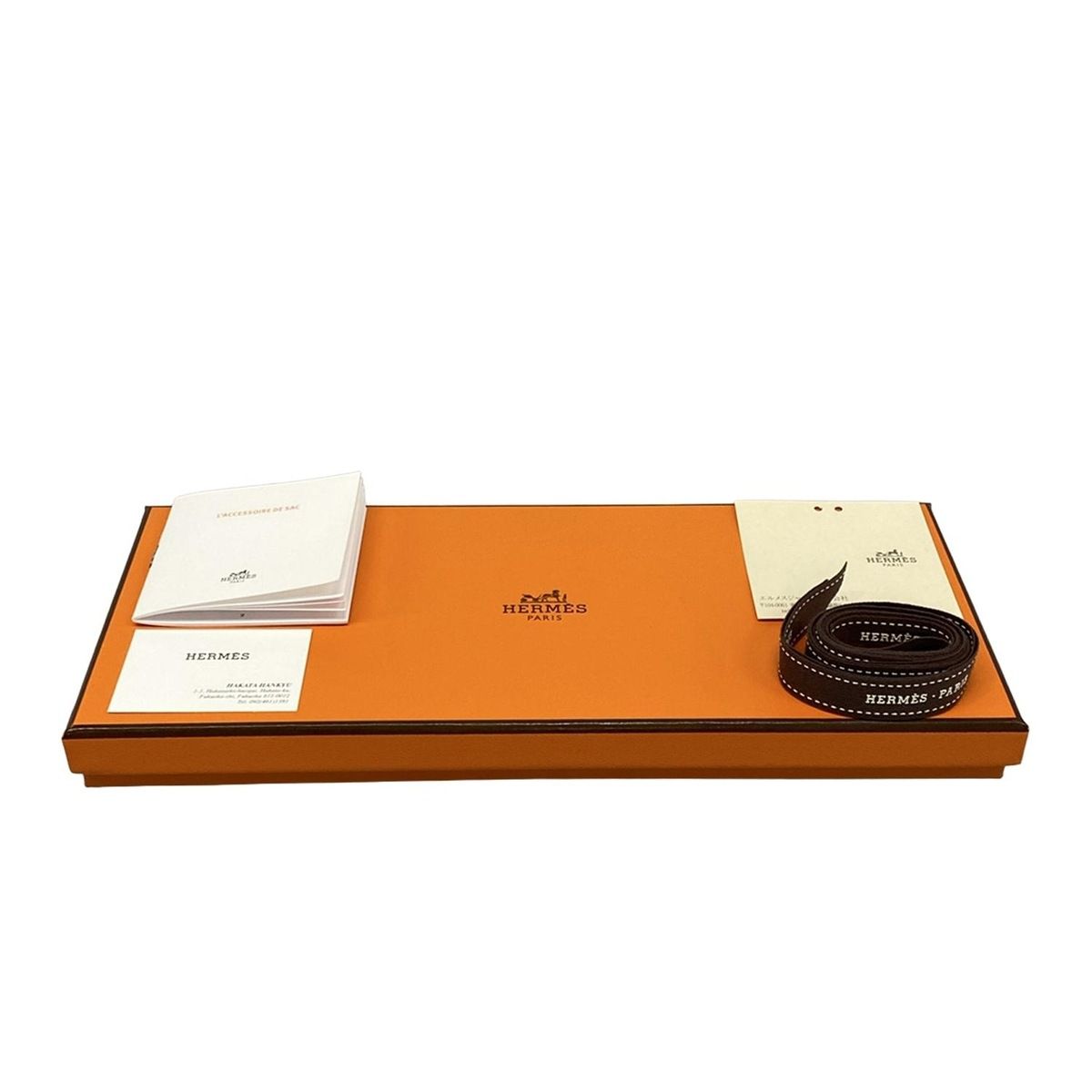 HERMES(エルメス) キーホルダー(チャーム)美品 イポ オレンジポピー