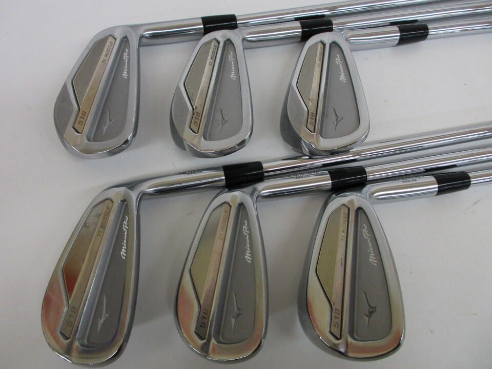 ミズノ Mizuno Pro 518 ダイナミックゴールド S200フレックス アイアン