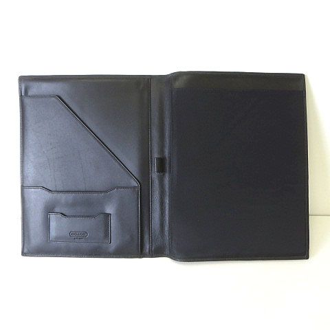 【オールドコーチ】COACH ケース　レザー　ヴィンテージ　黒　ブラック コーチ COACH オールドコーチ ドキュメントケース 書類ケース オール