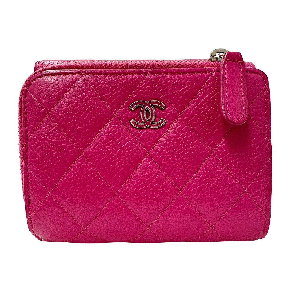 シャネル CHANEL 財布 レディース ブランド 三つ折り財布