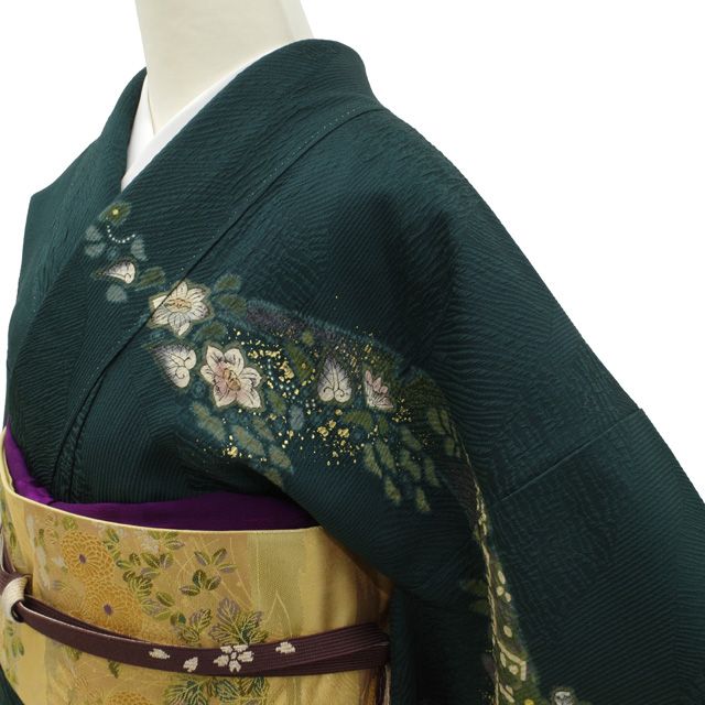 中古】 訪問着 着物 フォーマル 正絹 リサイクル 袷 吉野一廉 作家物