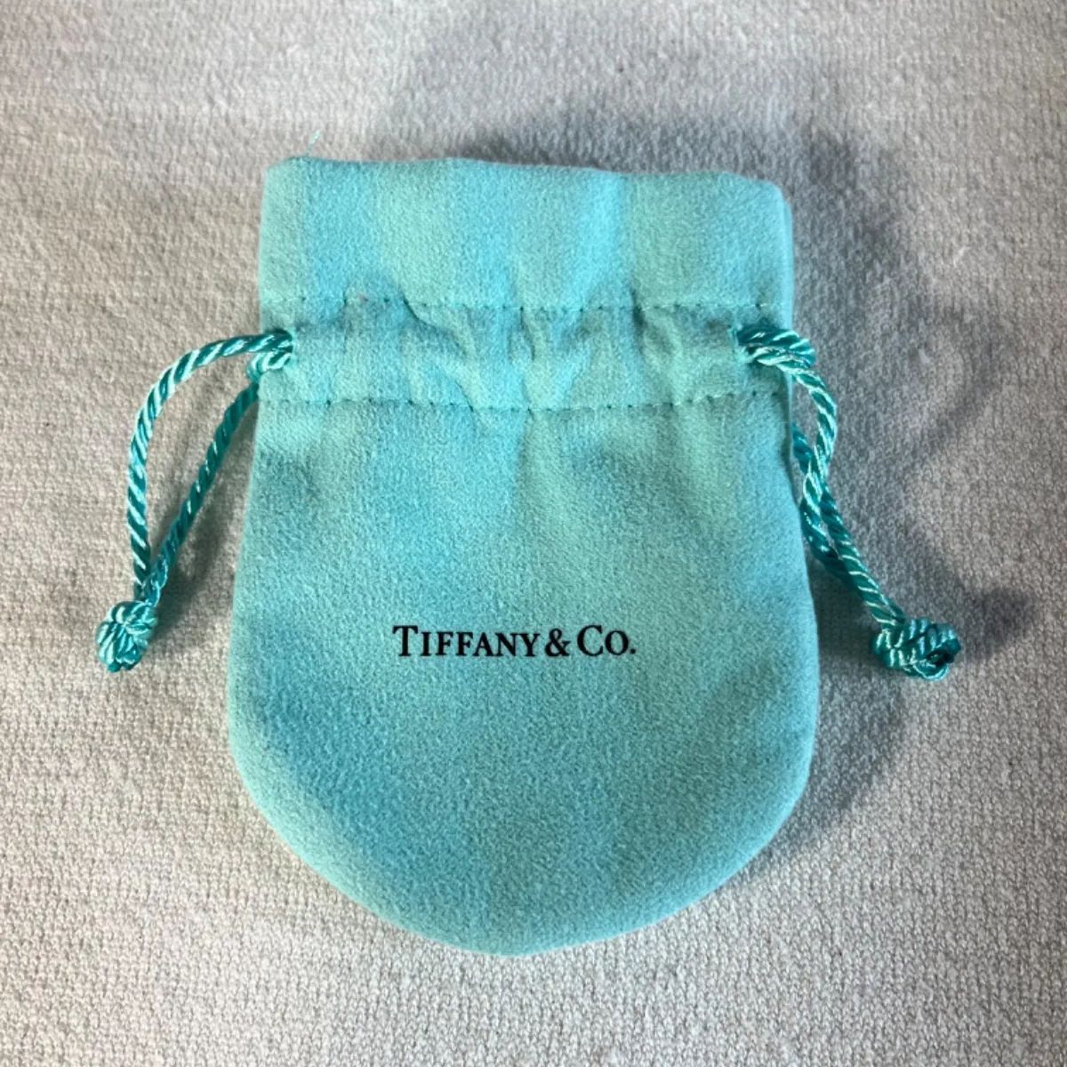 美品】TIFFANY & Co. ティファニー 巾着 保存袋 ポーチ 小物入れ