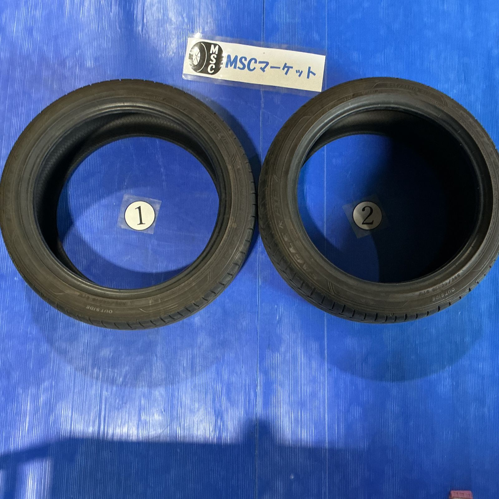 中古】 クラウン オデッセイ ノーマルタイヤ 18インチ 225/45R18 GY 