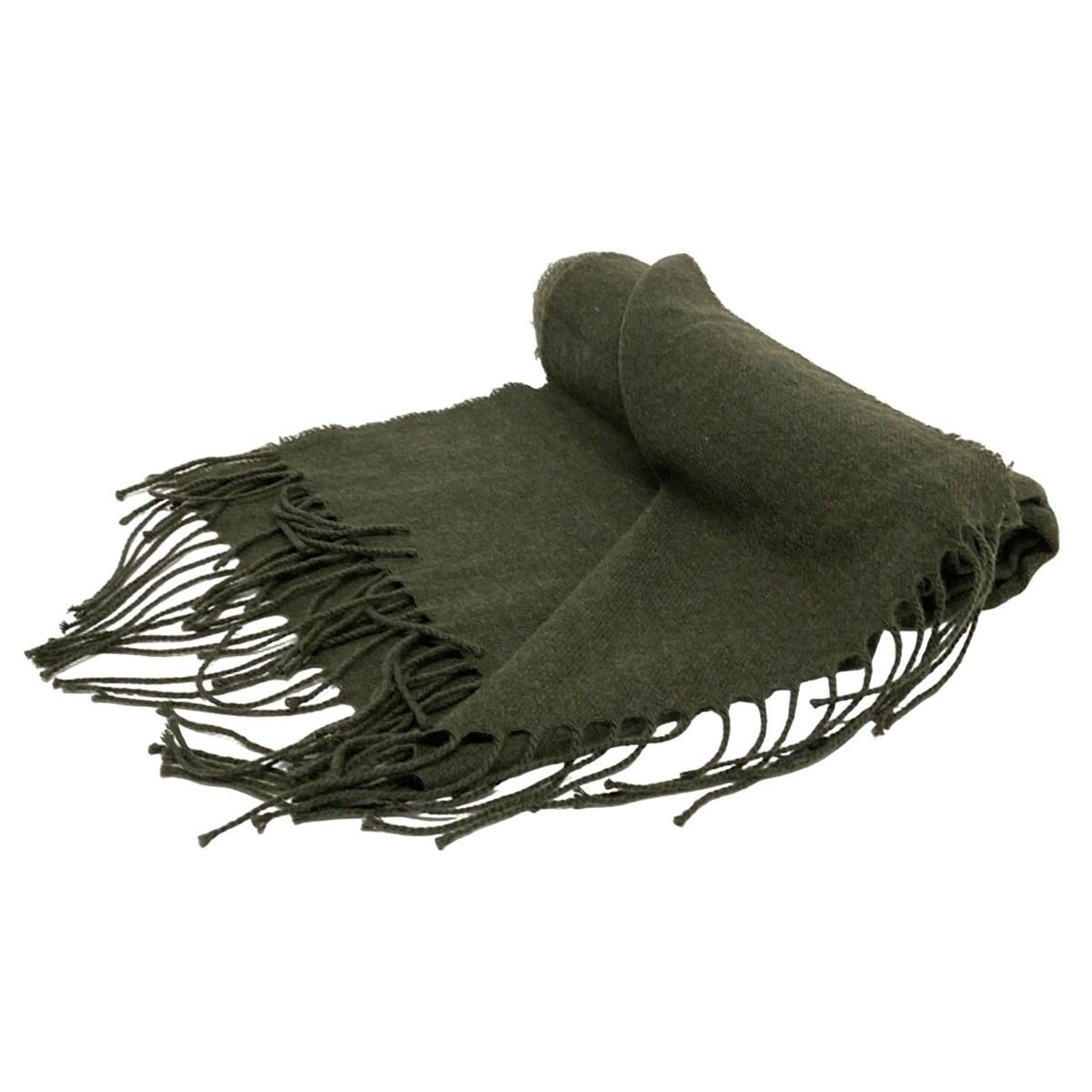 Joshua Ellis(ジョシュアエリス) ストール(ショール)美品 - カーキ