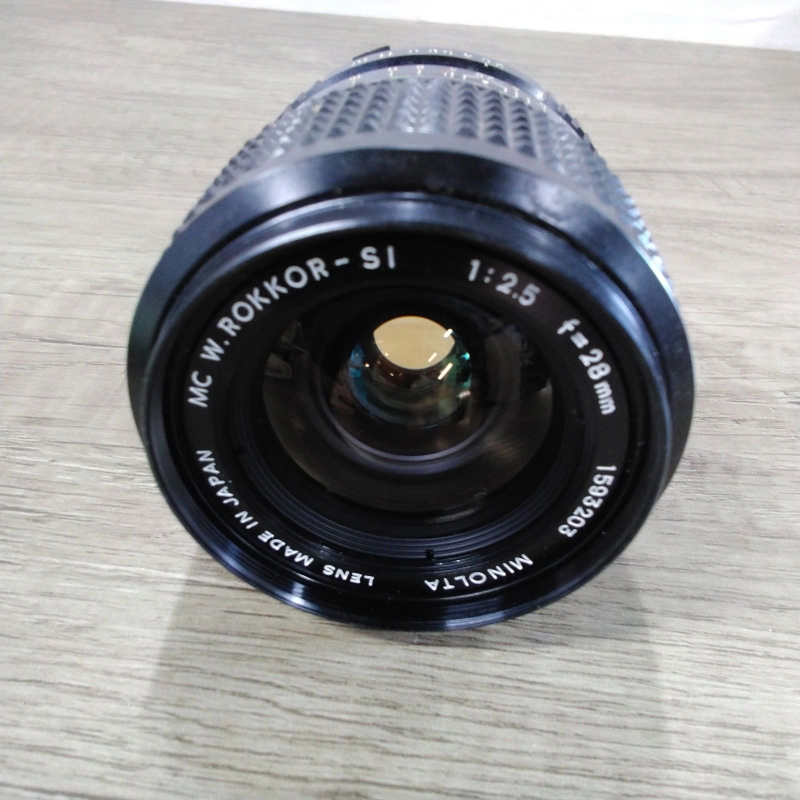美品★MINOLTA ミノルタ MC W.ROKKOR-SI 28mm F2.5 ブリコラージュ工房NOCTO あの名玉が蘇る!! オールドレンズ専門の通販
