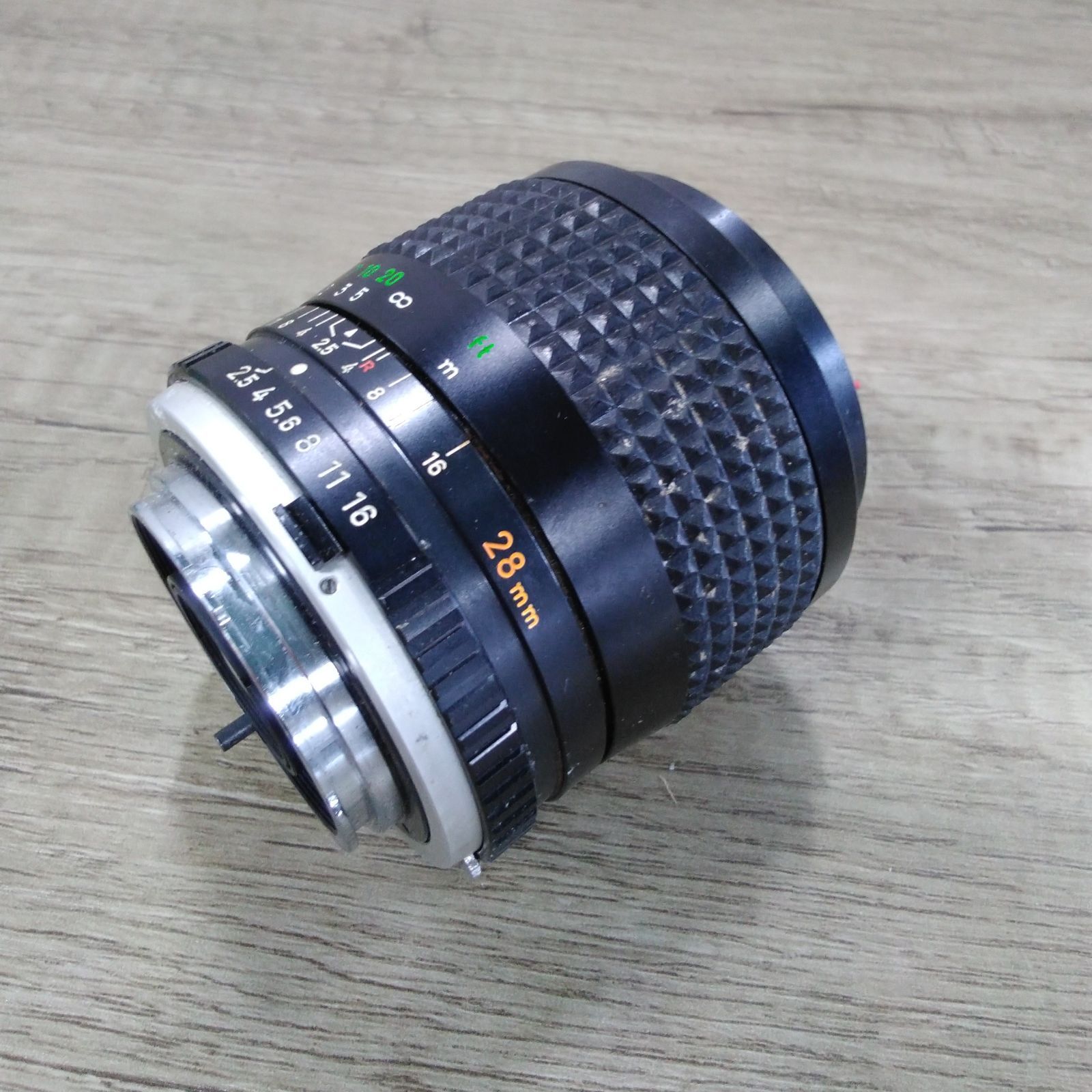 ミノルタ MC W.ROKKOR-SI 28mm F2.5 レンズ minolta カメラ 光学機器