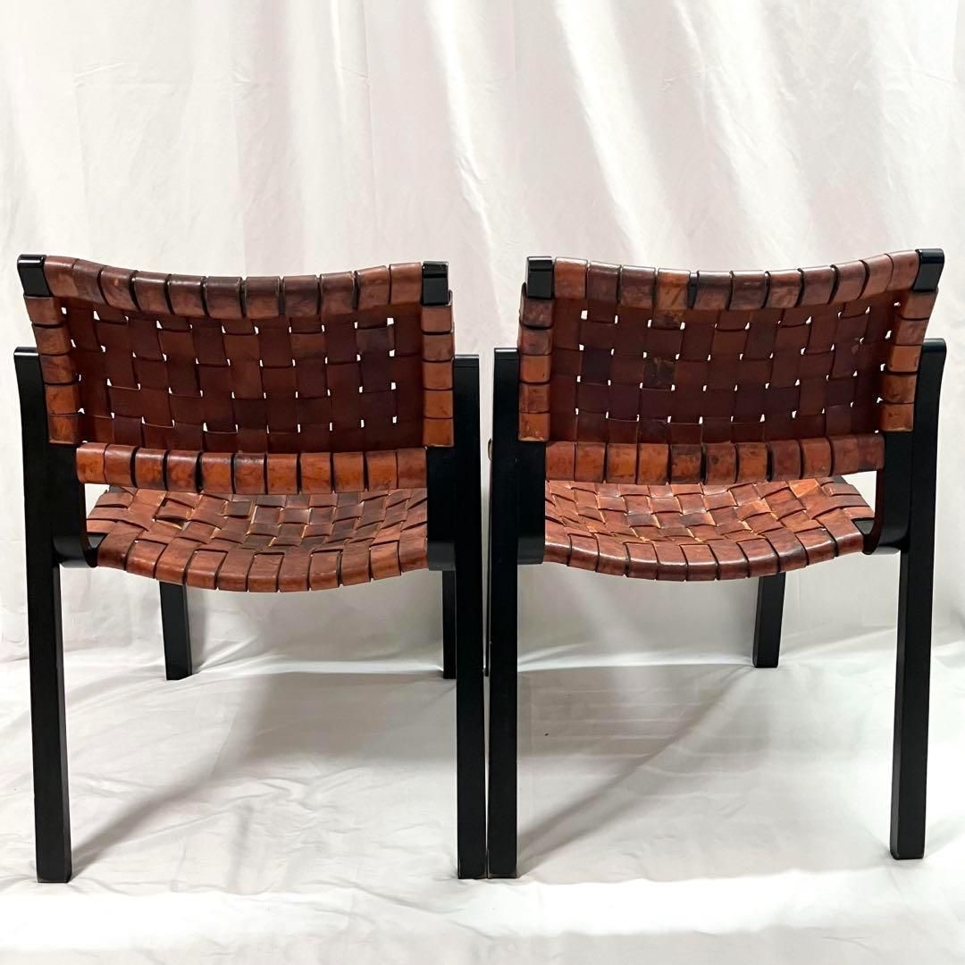 2脚セット】 Arflex アルフレックス NT ダイニングチェア アームチェア