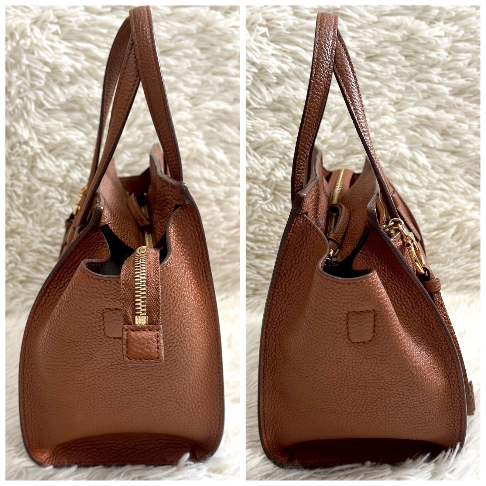 極美品・箱付き】SalvatoreFerragamo ガンチーニ 2way ショルダー