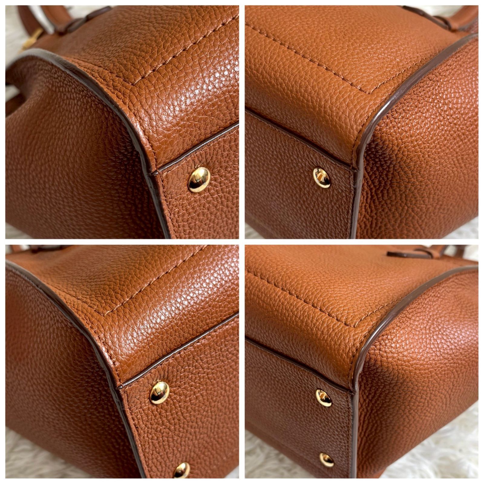 極美品・箱付き】SalvatoreFerragamo ガンチーニ 2way ショルダー