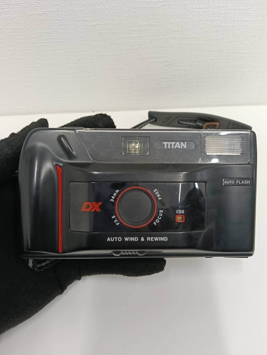 中古品】 TITANタイタン C-3500 フィルムカメラ 黒ブラック カメラ
