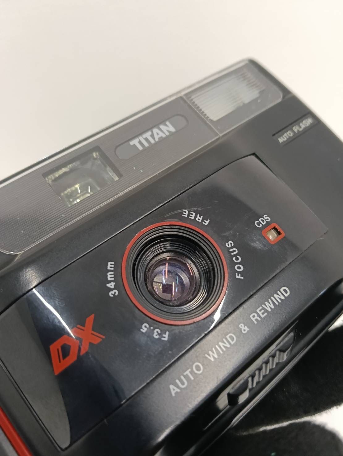 中古品】 TITANタイタン C-3500 フィルムカメラ 黒ブラック カメラ